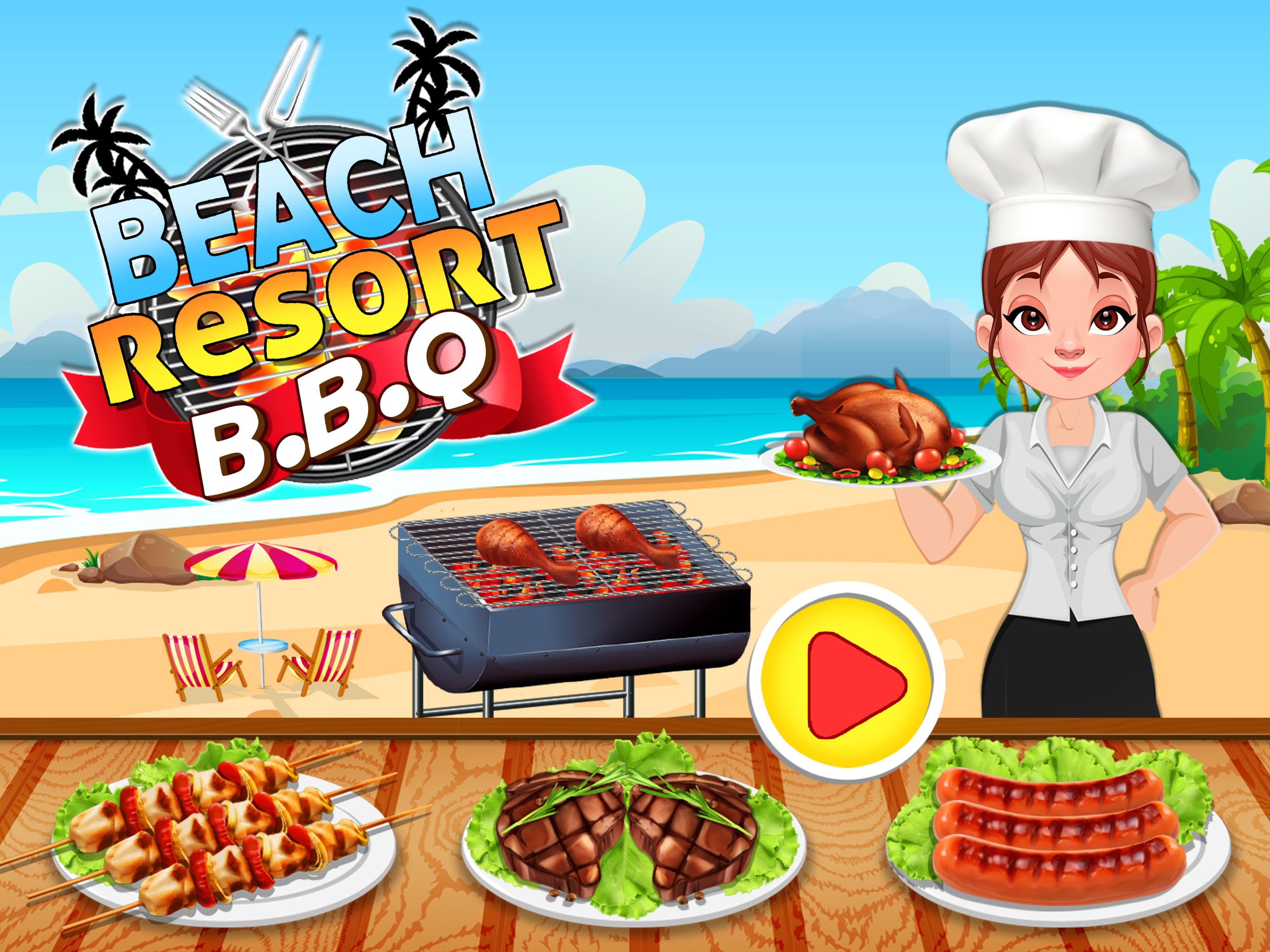 Beach Resort BBQ Chef