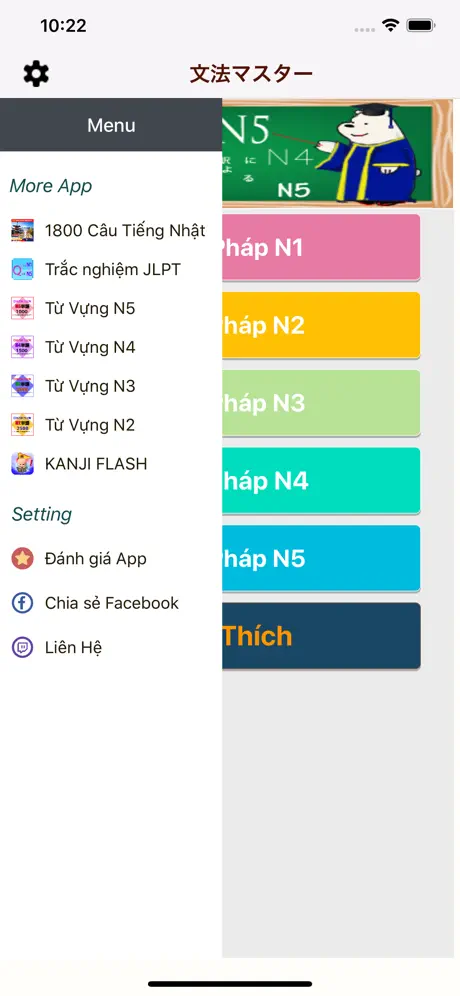 Ngữ pháp tiếng nhật N5 - N1