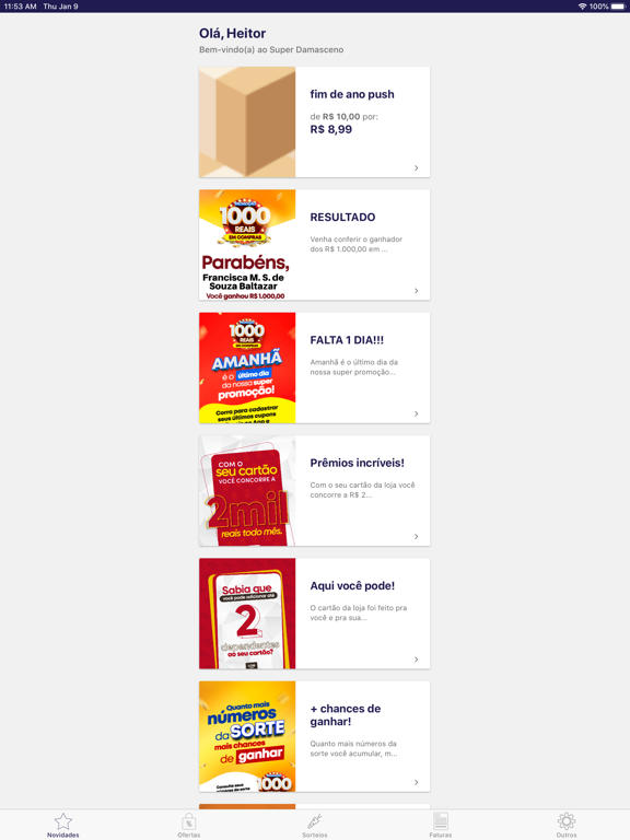 Screenshot #6 pour Cartão Damasceno