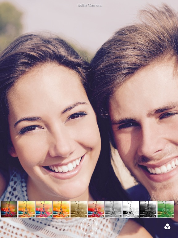 Selfie SelfPortrait Camera iPad screenshot 4 - Photo & Video app