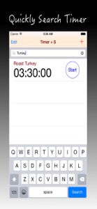 Timer+S -Workout,Kitchen Timer screenshot #2 for iPhone