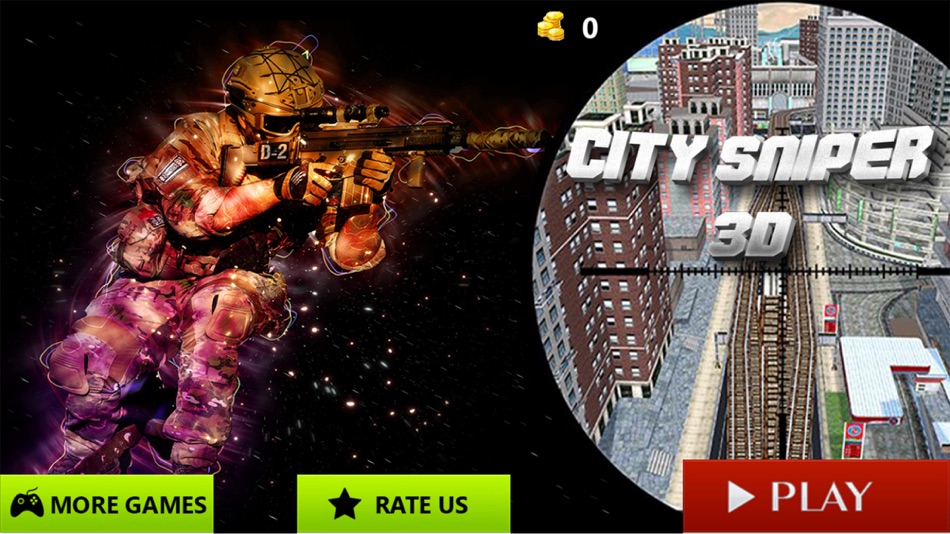 City Sniper 3D - 1.1 - (iOS)