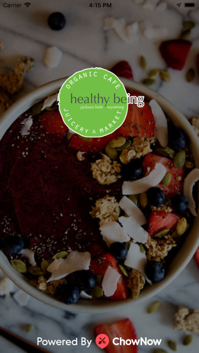 How to cancel & delete Healthy Being Cafe & Juicery from iphone & ipad 1