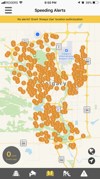 Speeding Alerts - Calgary screenshot 3