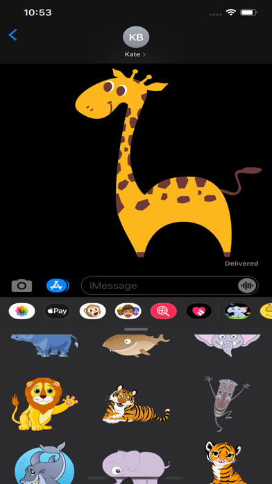 Animals Stickers & Emojis screenshot 2