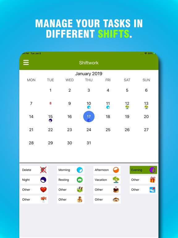 Screenshot #6 pour Agenda 2020 - Day Planner Todo