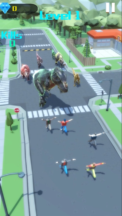 Dinosaur Rampage City screenshot-3