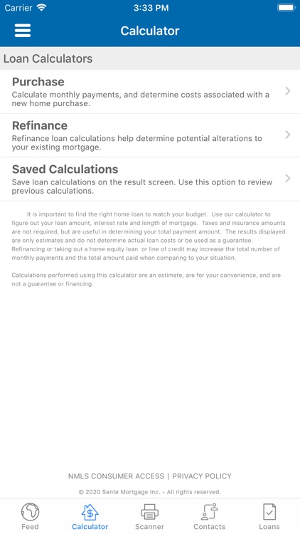 My Mortgage App by Sente