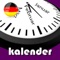 Icon Kalender 2019 Deutschland