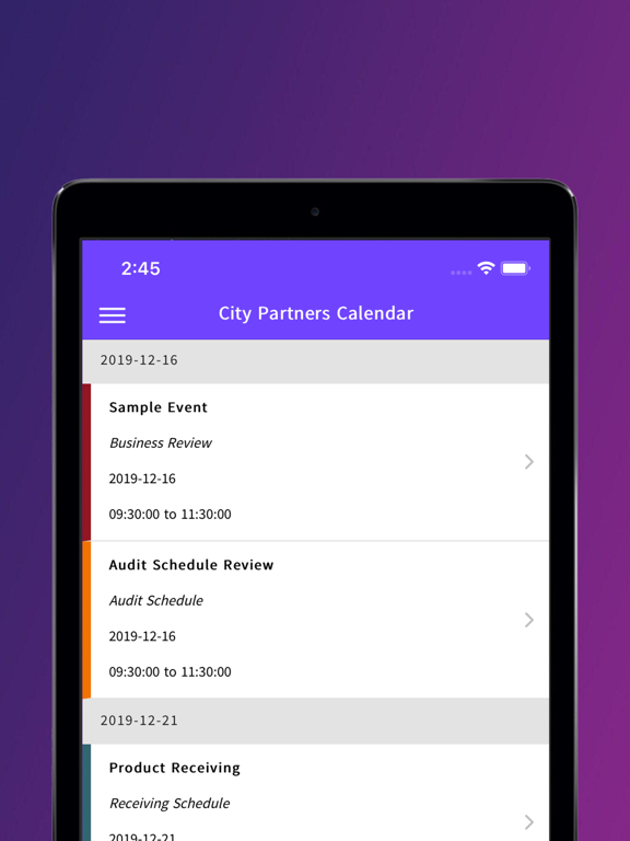 City Partners iPad screenshot 6 - Business app