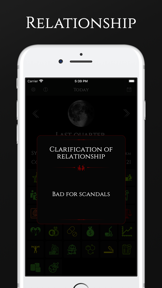 Moon Calendar Horoscope screenshot