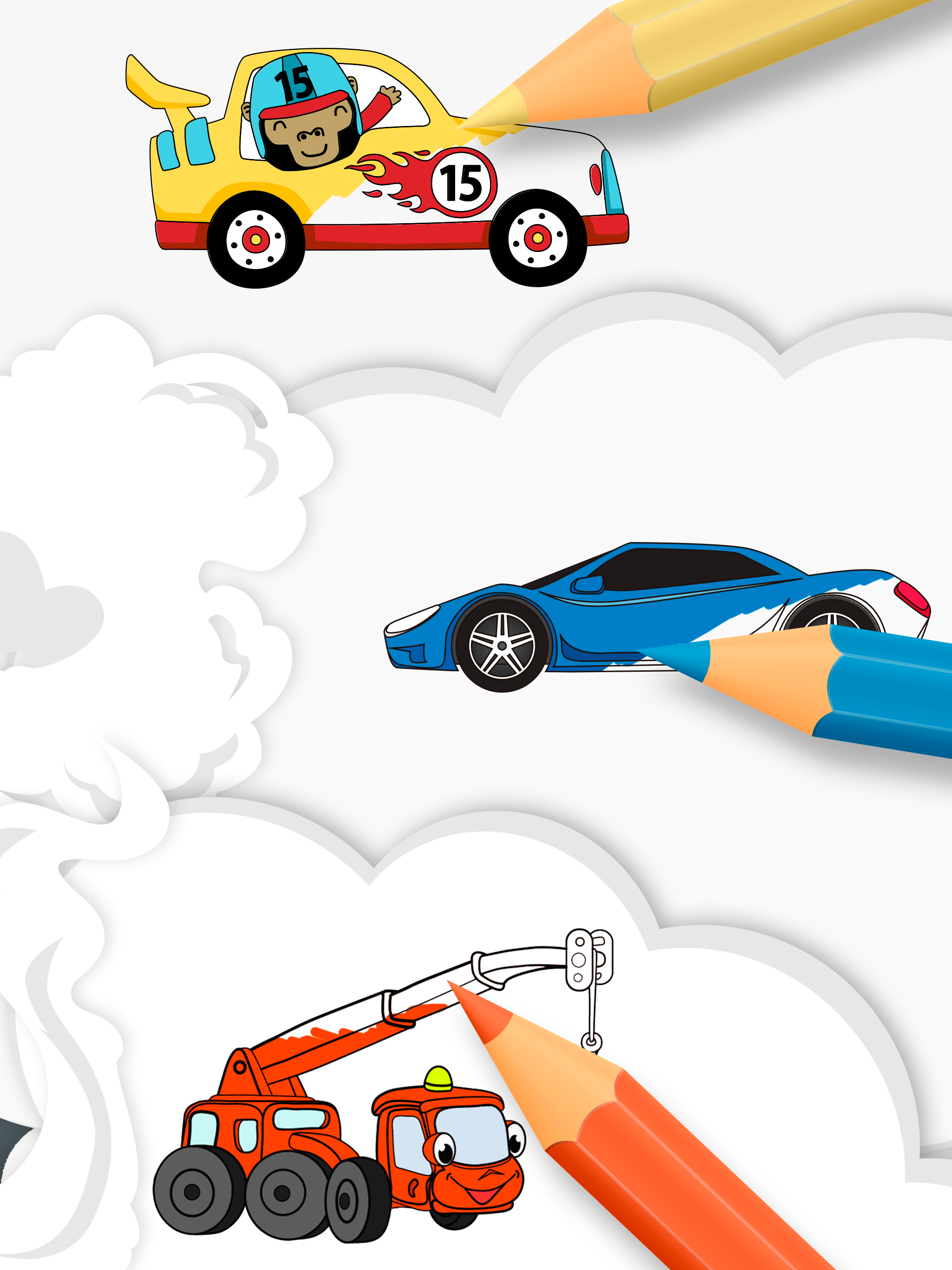 Cars Coloring Pages Games screenshot 8