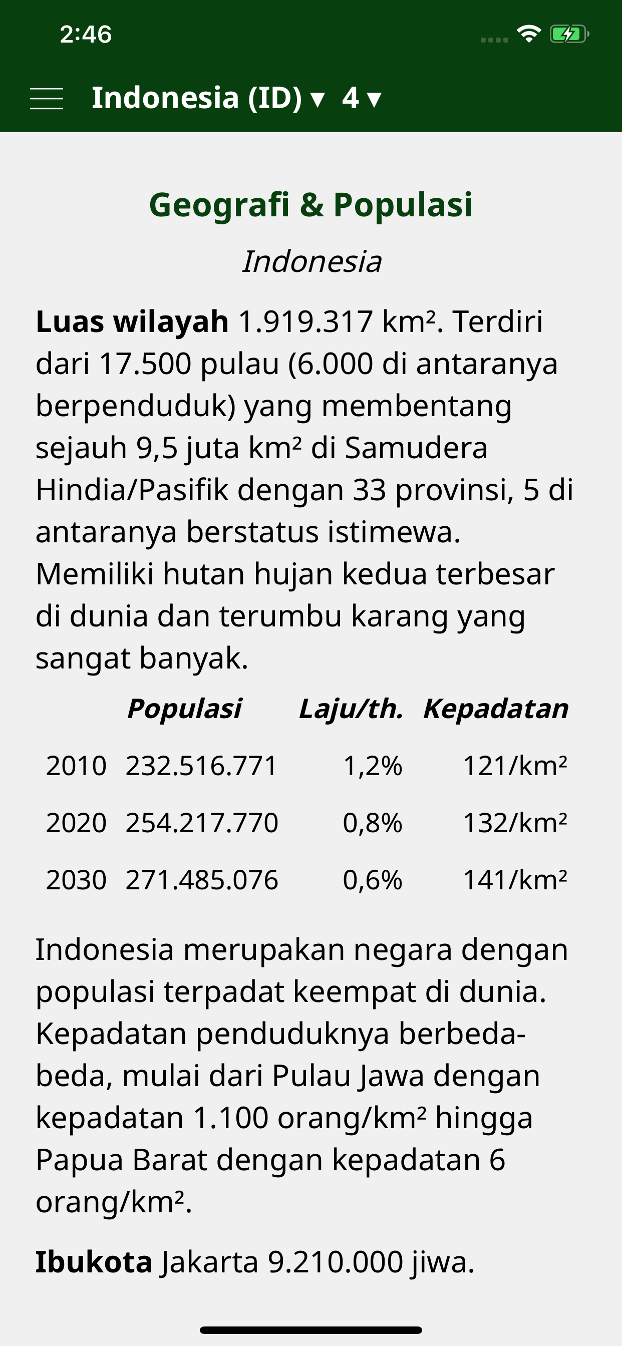 Doa seDunia -- Operation World screenshot 4
