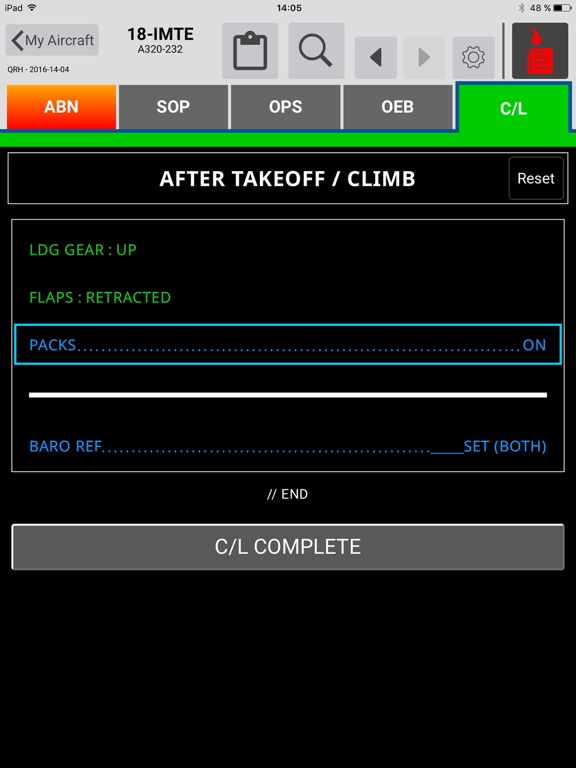 Screenshot #5 pour Airbus Electronic QRH (eQRH)