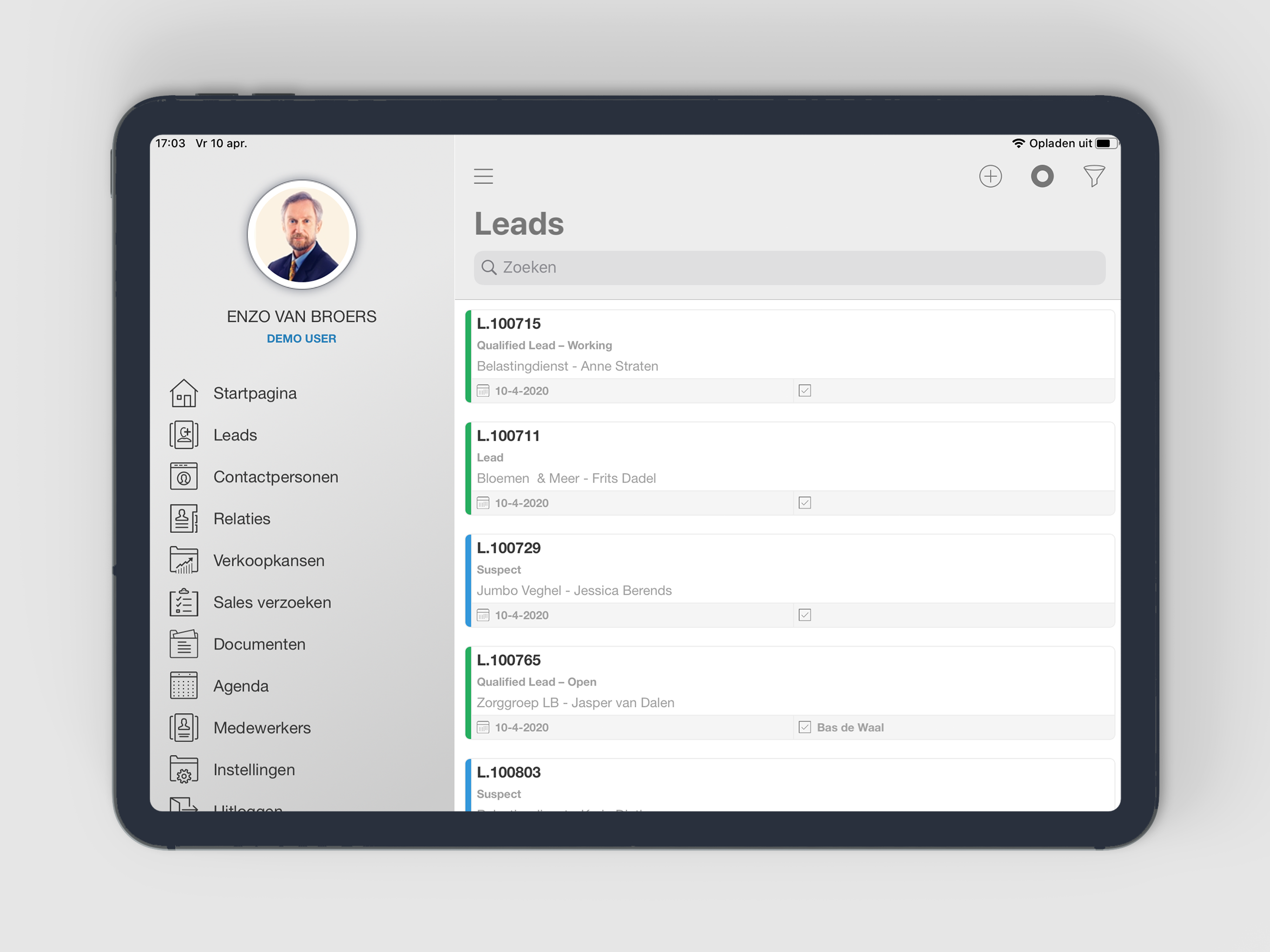 Axians CRM screenshot 8