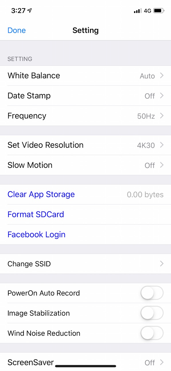 iPhone screenshot