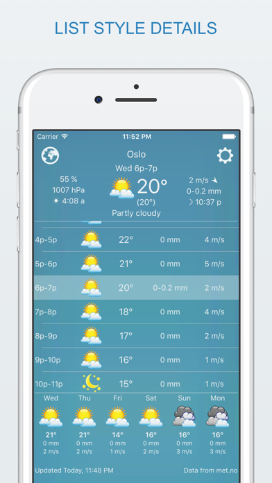 widget weather Screenshot