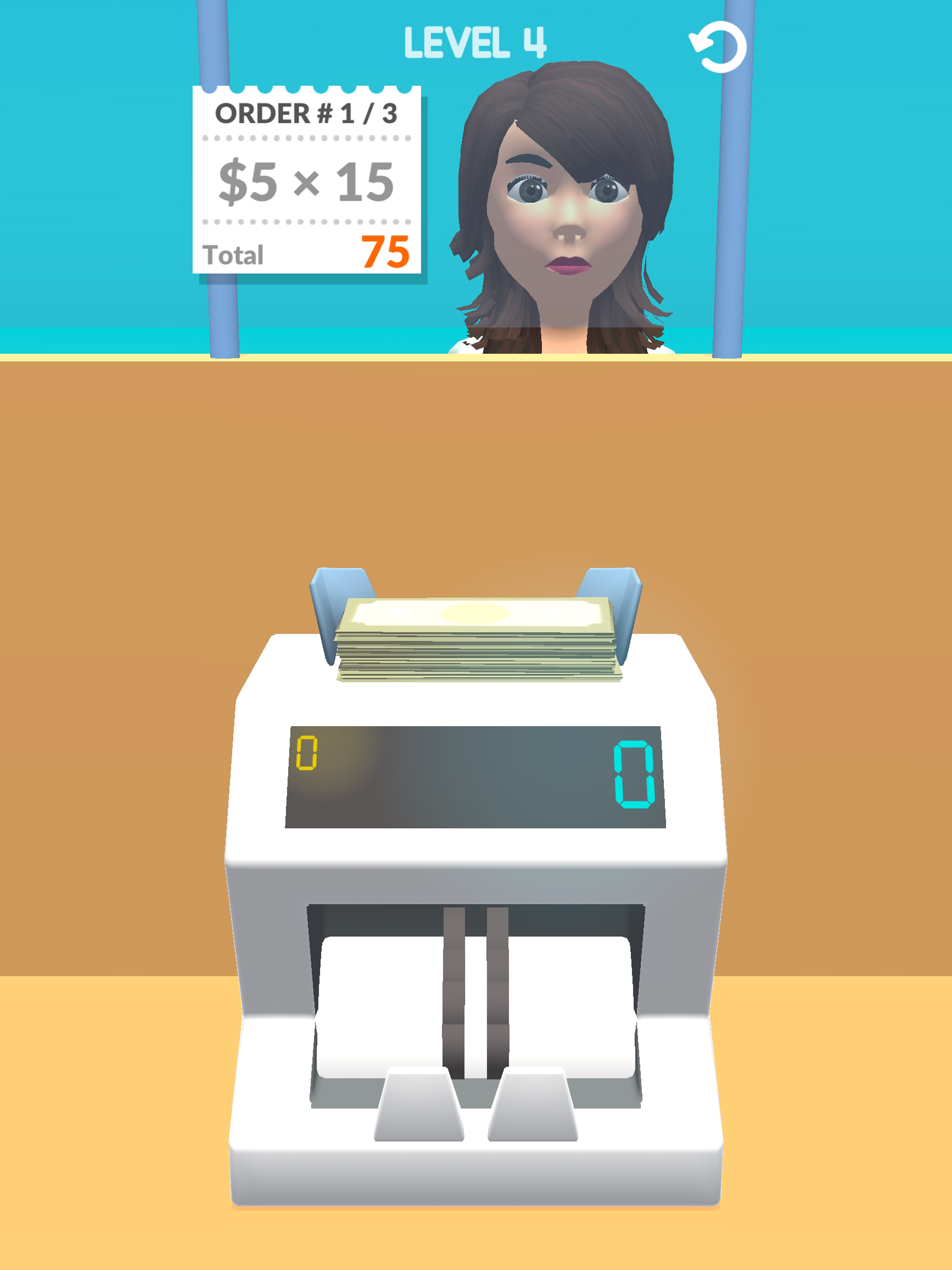 Cash Counter 3D