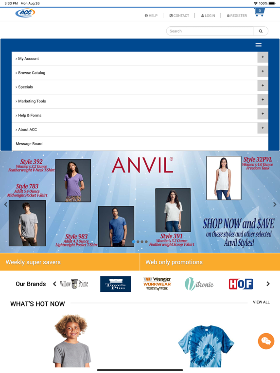 Atlantic Coast Cotton iPad screenshot 3 - Business app