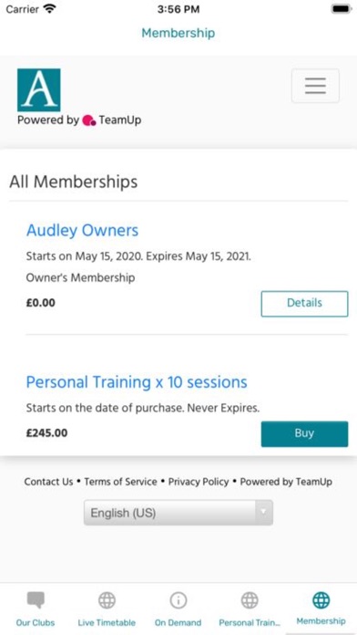 Audley Club Screenshot 3 - AppWisp.com Audley Club Screenshot 3 - AppWisp.com