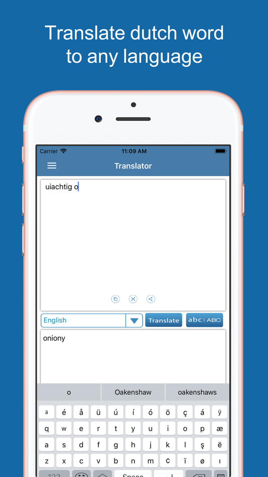 #5. Dutch Dictionary & Translator (iOS) 由: Puju Dekivadiya