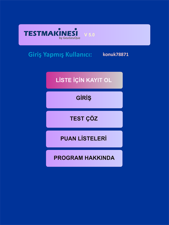 Screenshot #4 pour Test Makinesi