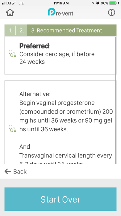 Pre-vent iPhone screenshot 7 - Medical app