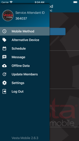 Vesta Mobile screenshot