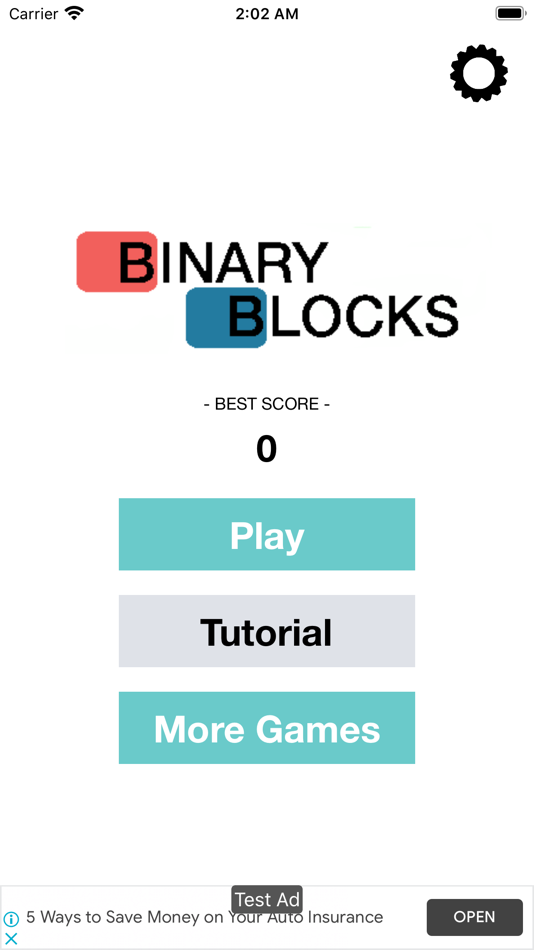 #1. Binary Blocks (iOS) Podle: SikYi Chan