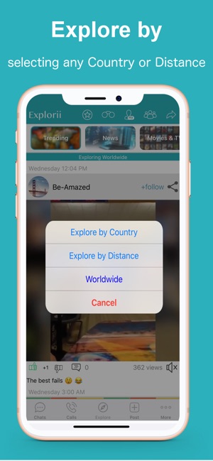 Explorii -Chat, Share, Explore(圖2)-速報App