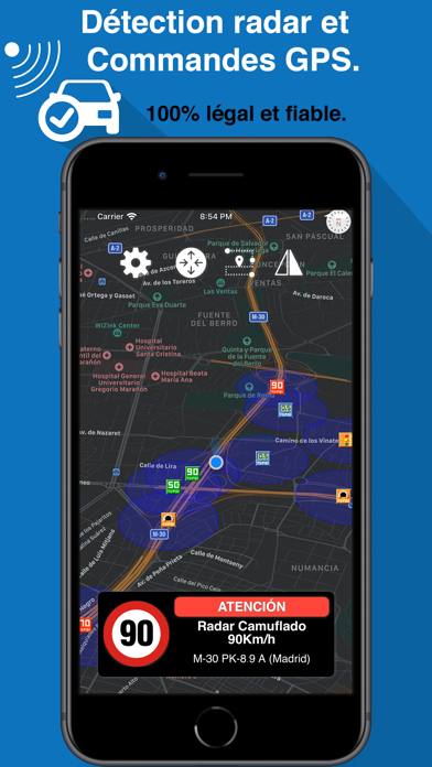 Screenshot #1 pour Radars France et Europe - FR