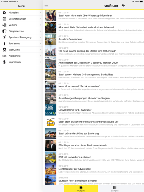 Screenshot #4 pour Landeshauptstadt Stuttgart