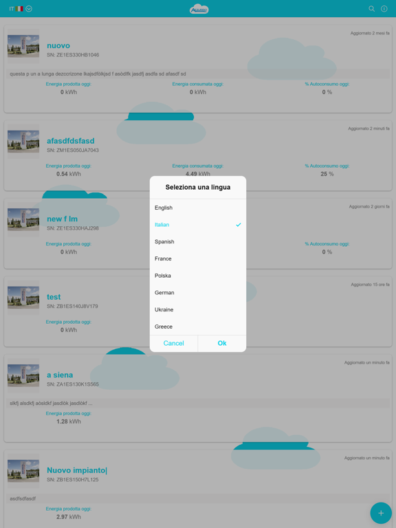ZCS Azzurro iPad screenshot 4 - Productivity app