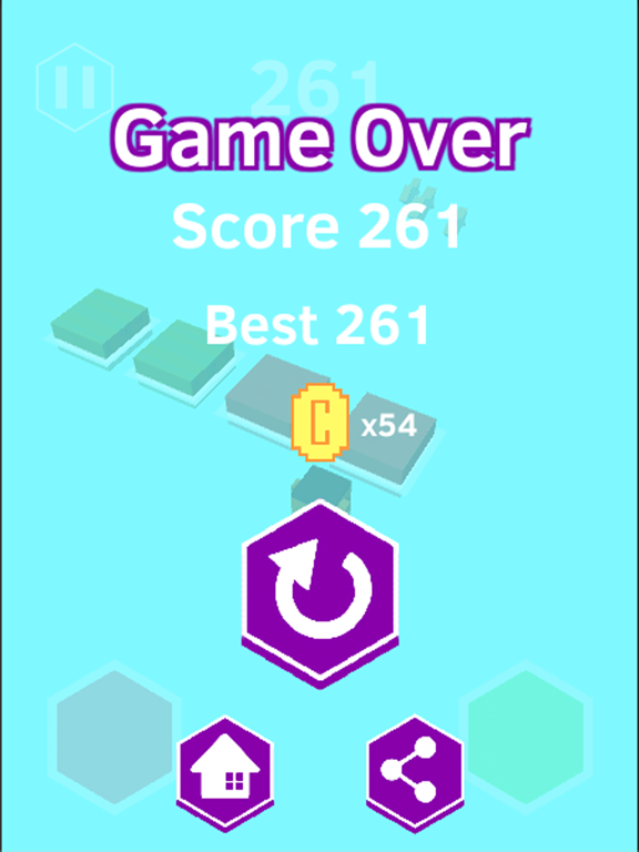 Running Step Stones iPad screenshot
