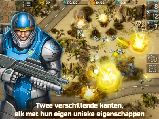 Art of War 3:PvP RTS strategie iPad app afbeelding 3