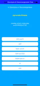 Glycolysis Glucogenesis Tutor screenshot #8 for iPhone