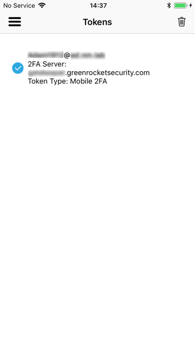 Green Rocket 2FA iPhone screenshot 5 - Business app