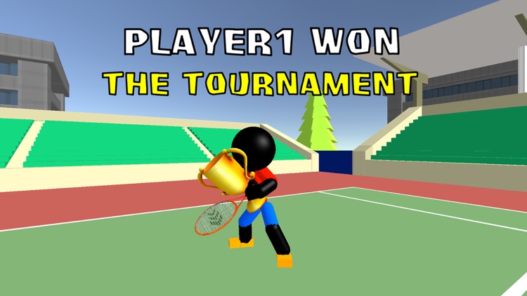 Stickman 3D Tennis screenshot-3