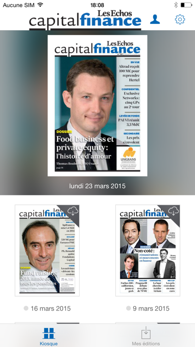 Screenshot #2 pour Les Echos Capital Finance
