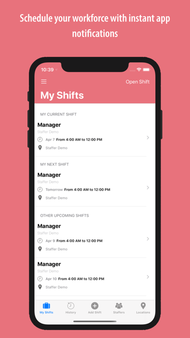 Staffer Screenshot