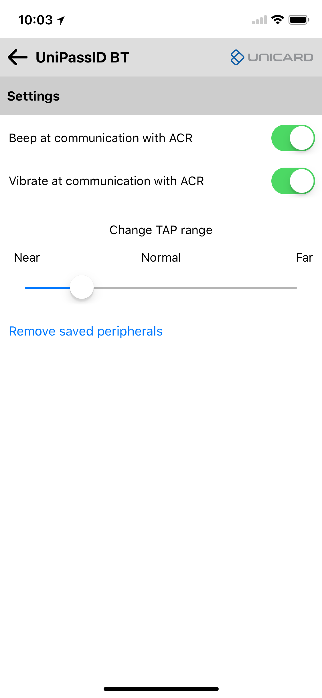 UniPassID BT screenshot 3