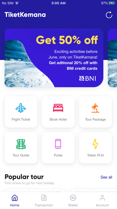 TiketKemana Screenshot