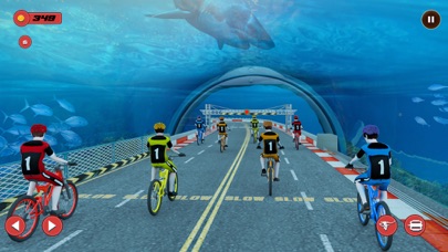 Underwater Fast Bicycle Stunt screenshot 3