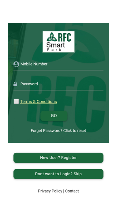 Screenshot #1 pour RFC Smart Park