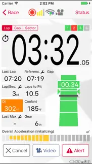 roush lap timer iphone screenshot 1
