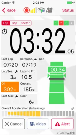 ROUSH Lap Timer iPhone image 1