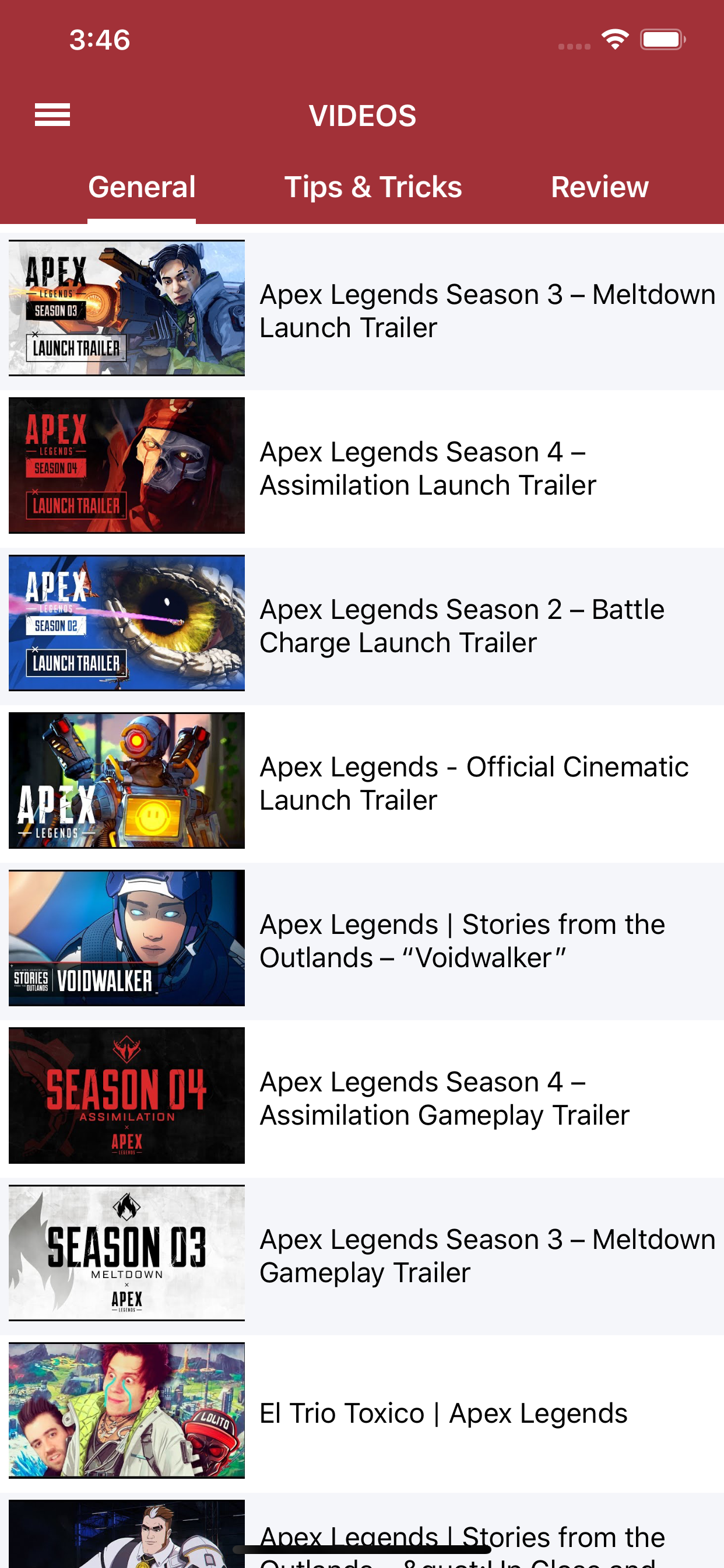 Tracker for Apex Legends