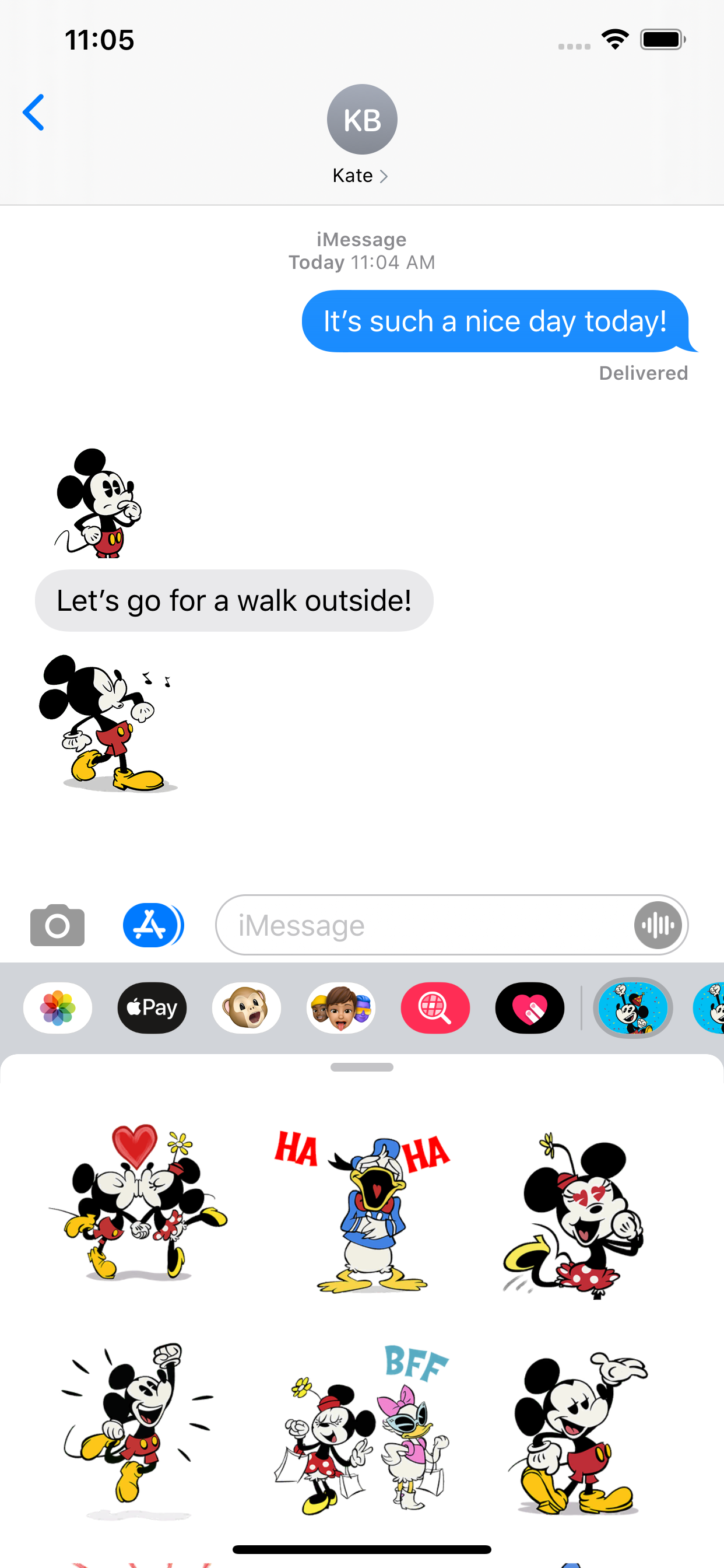Disney Stickers: Mickey screenshot 4