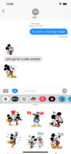 ‎Disney Stickers: Mickey Screenshot