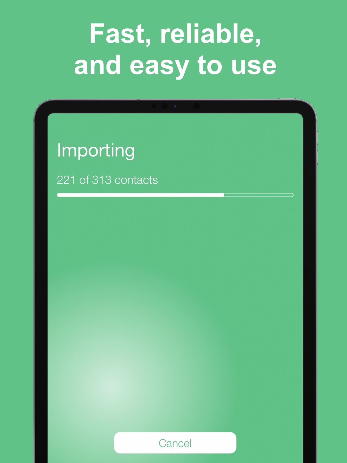 Export Contacts to Excel ipad screenshot 2